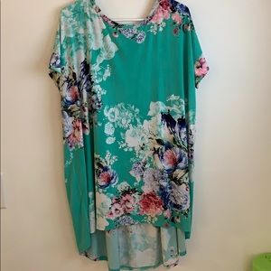 Floral tunic